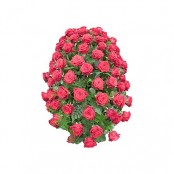 Funeral arrangement Red Roses